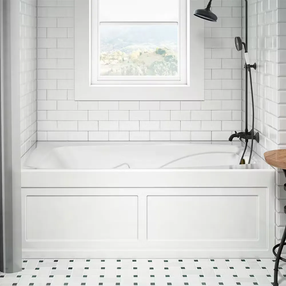 Bathtub with Shower